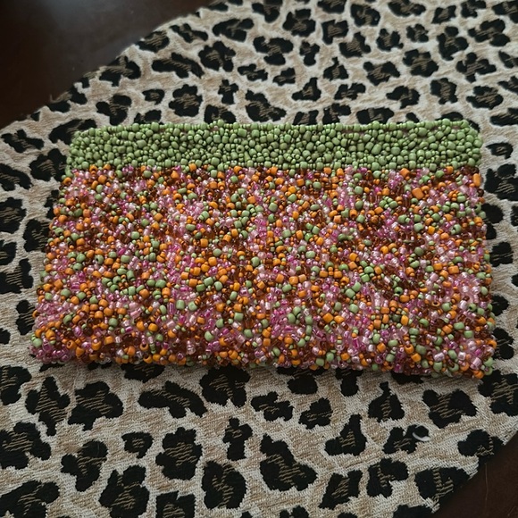 Handbags - 8”x5” beaded wallet